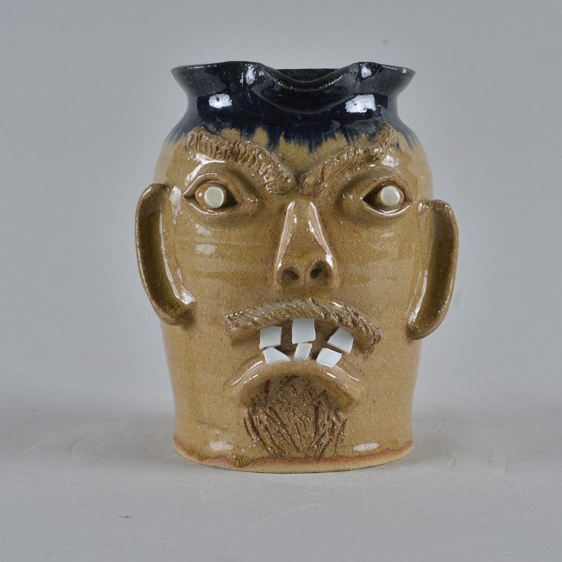 Ben Allmon Face Jug Pitcher (1 of 4)