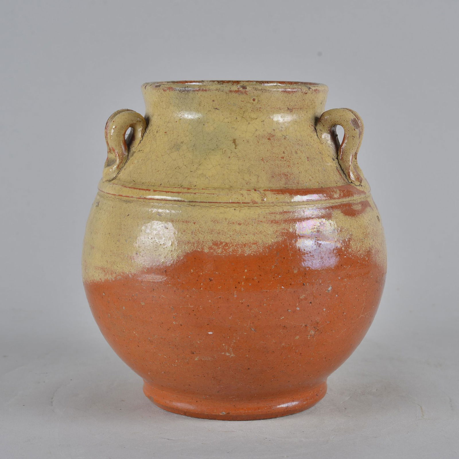 Jugtown 3 handled Vase (1 of 5)