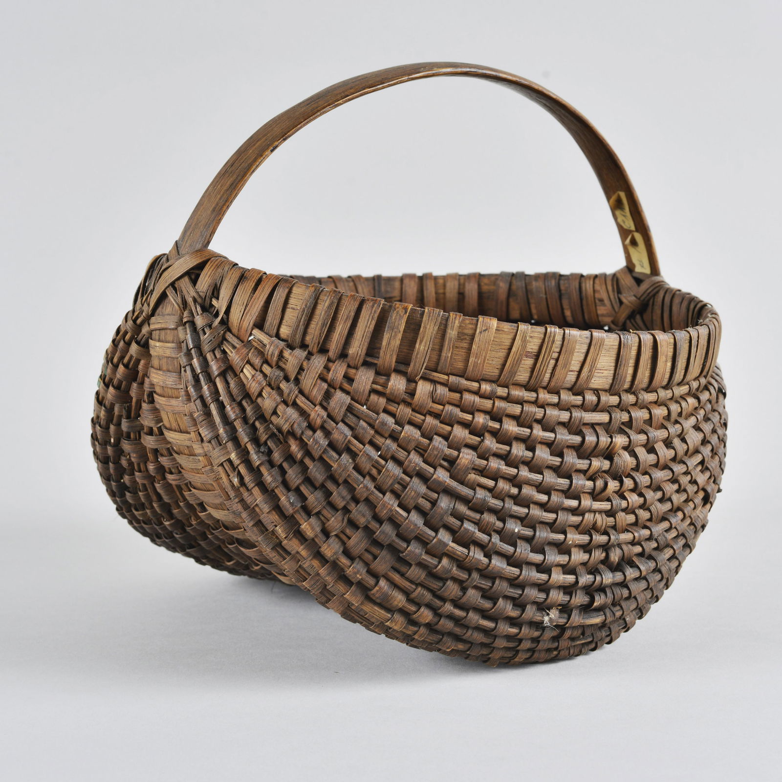 Antique Oak Split Basket (1 of 5)