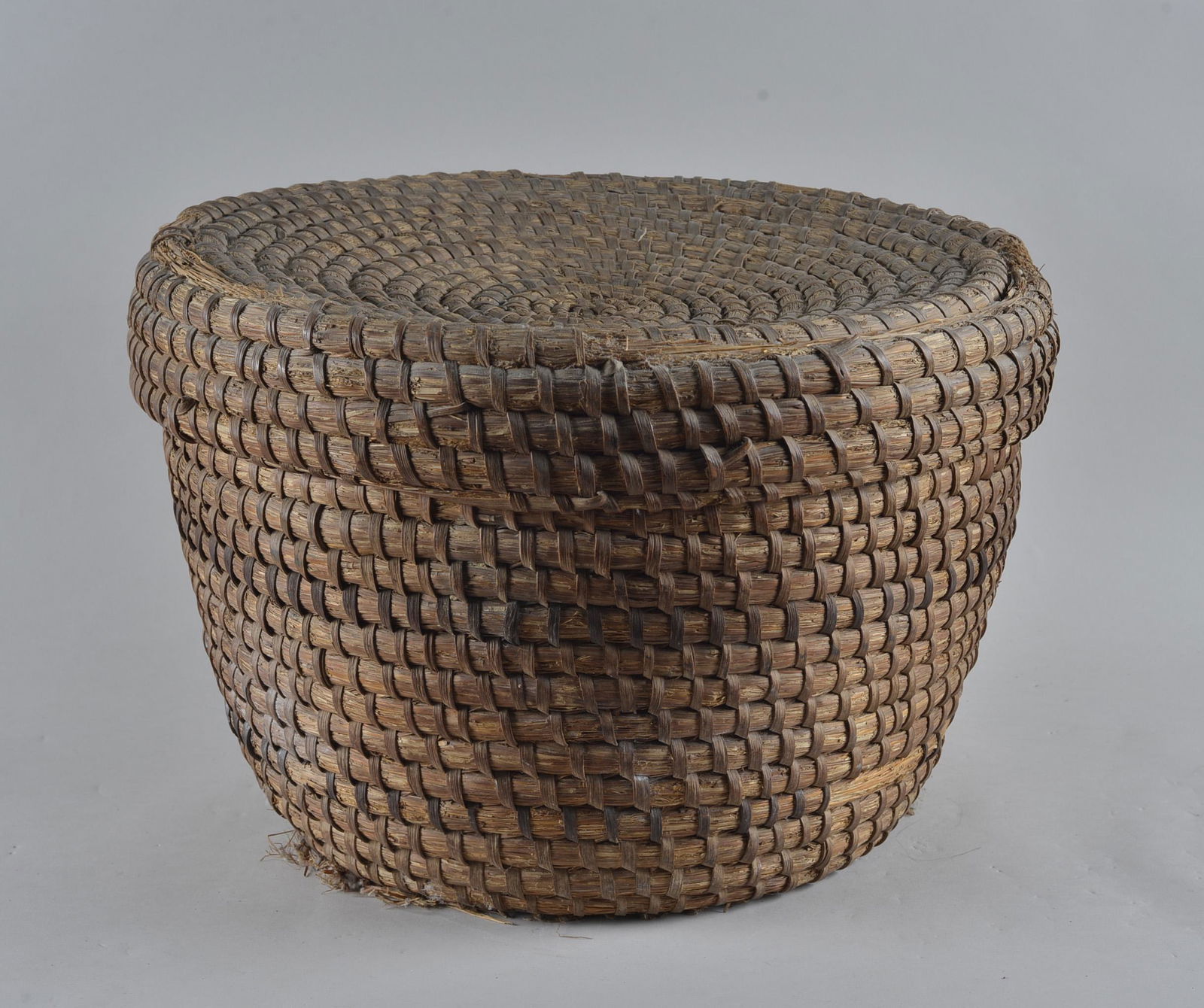Large Alamance Rye and Oak Split Basket (1 of 6)