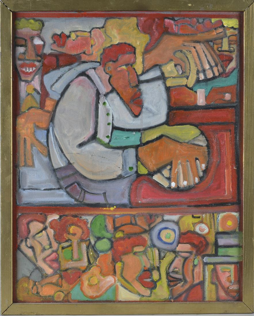 Lavon Williams Folk Art Painting (1 of 3)