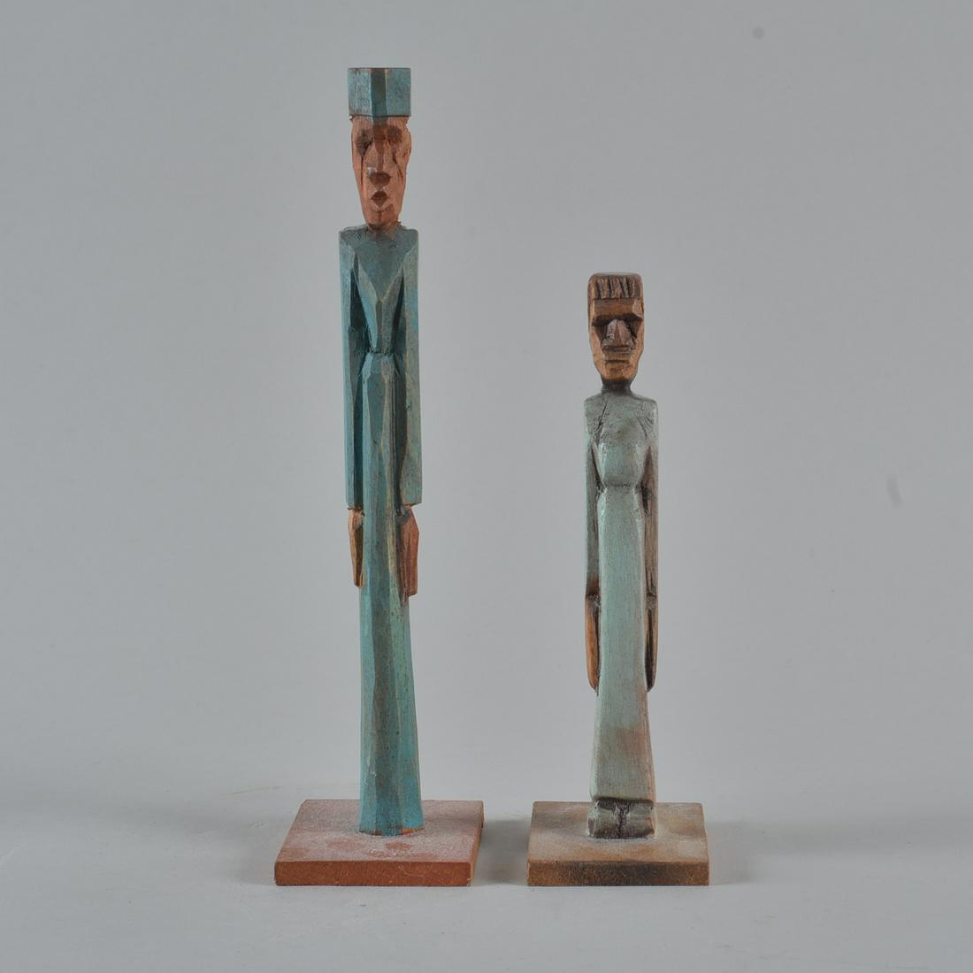 Lavon Williams Folk Art Figures (2) (1 of 4)