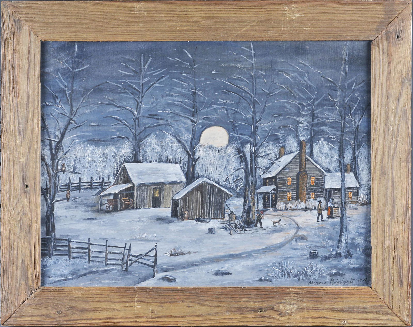 Minnie Reinhardt Painting (1 of 5)