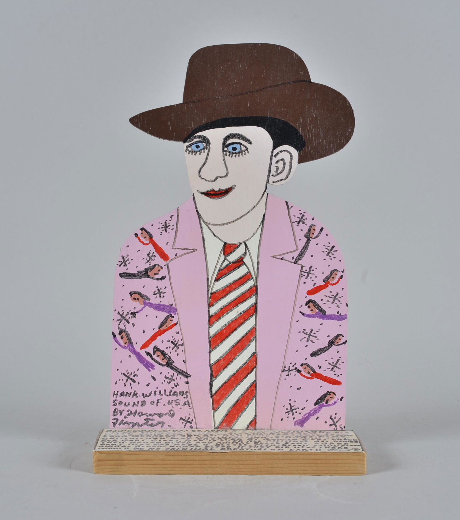 Howard Finster Folk Art Hank Williams (1 of 5)