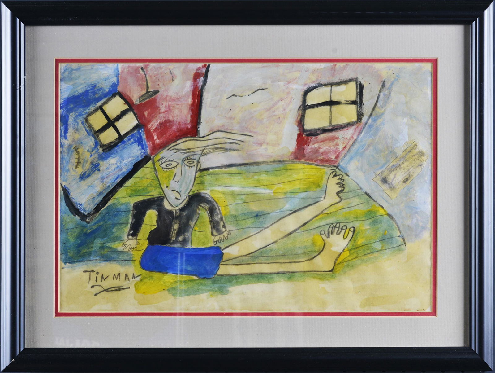 Charlie Lucas Tin Man Painting (1 of 2)