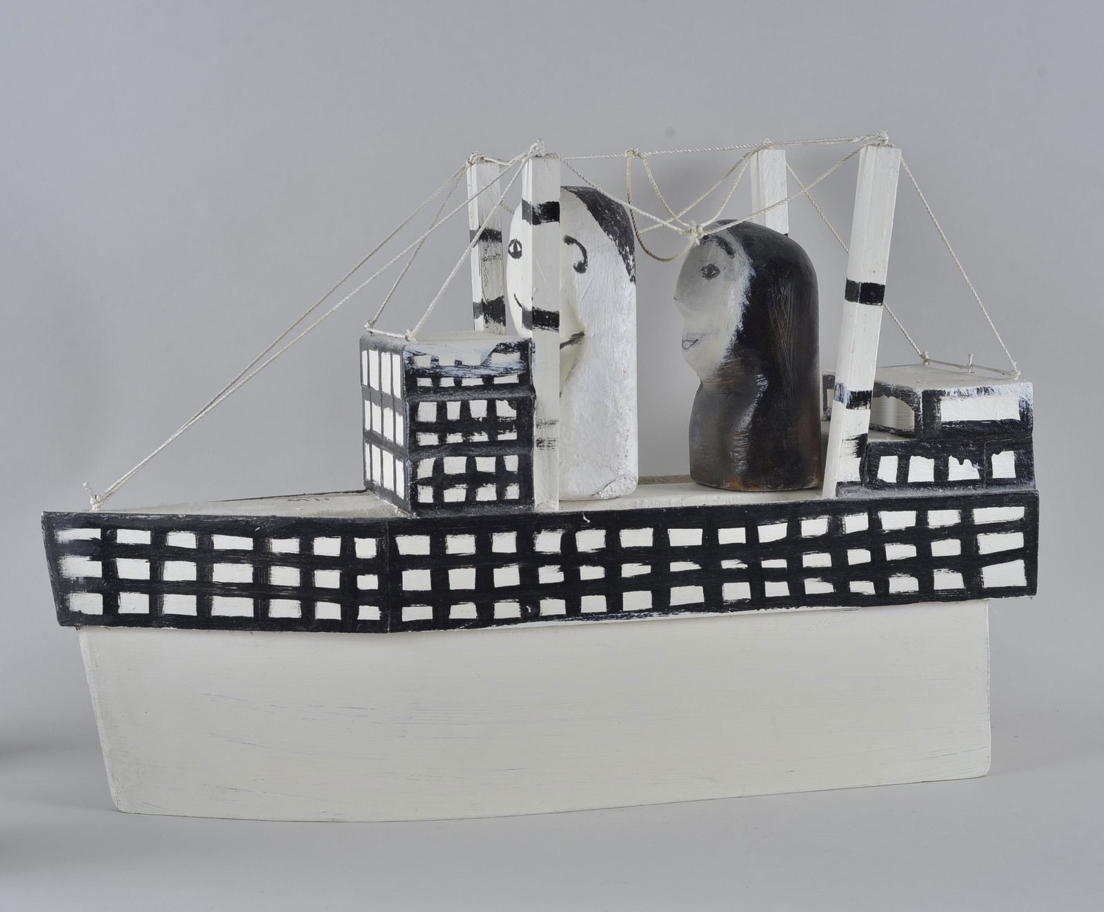 Hubert Walters Folk Art Ship (1 of 3)