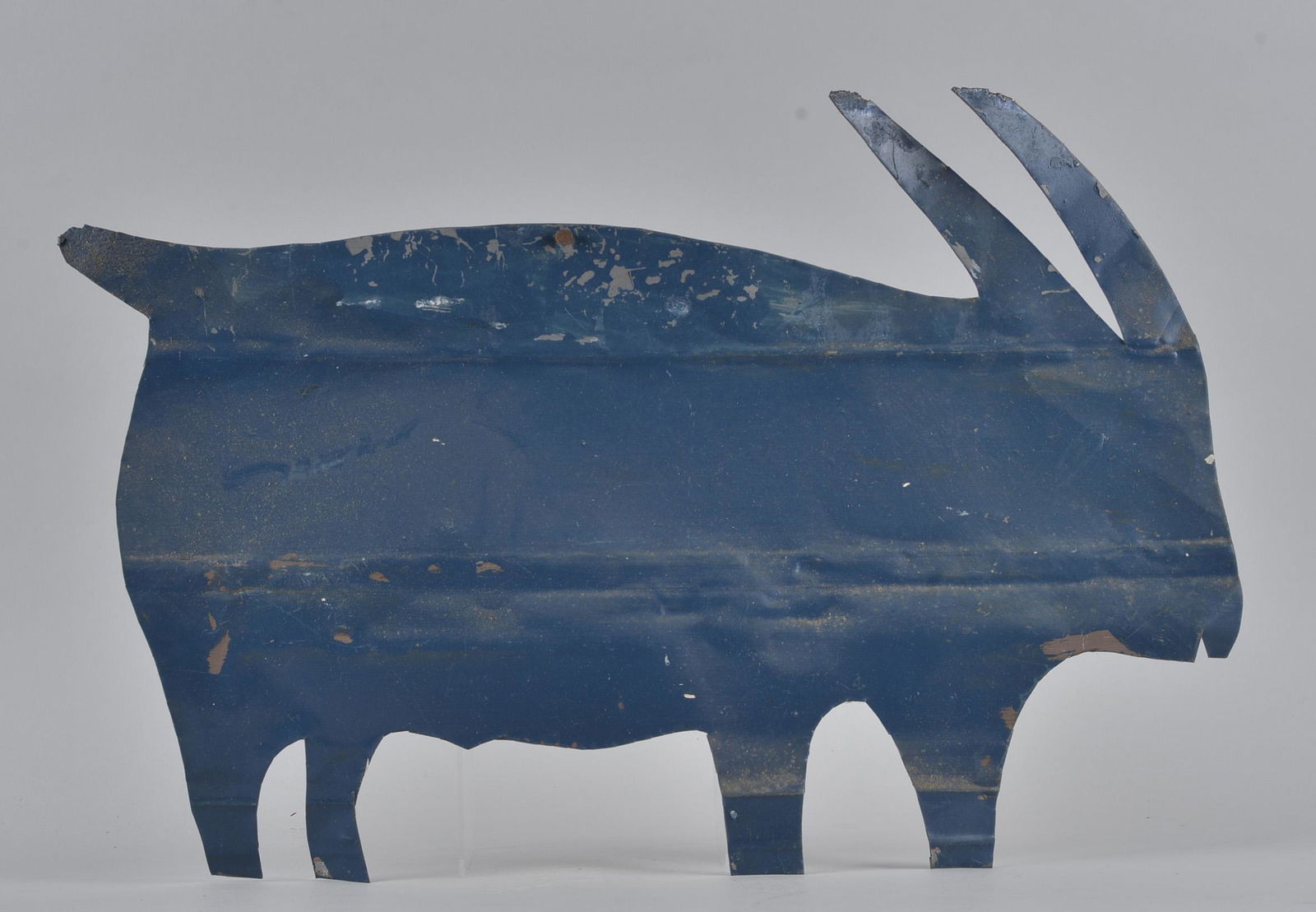 RA Miller tin cutout (blue goat) (1 of 3)