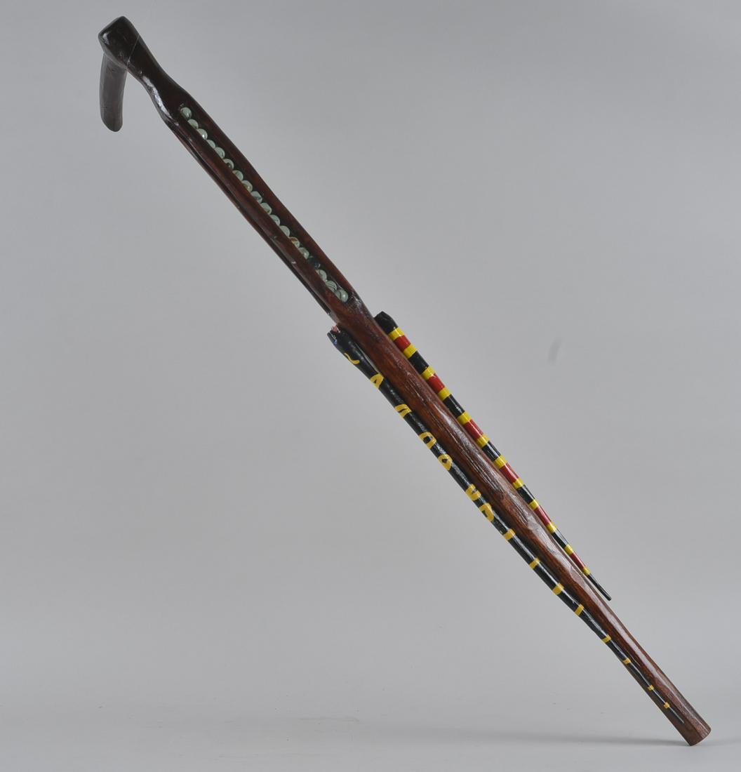 Folk Art Snake Cane (1 of 7)
