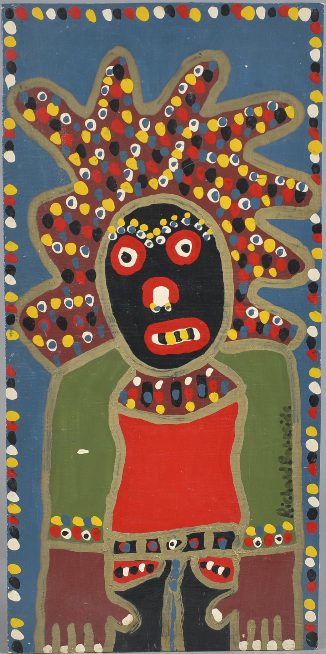 Richard Burnside Folk Art Painting (1 of 3)