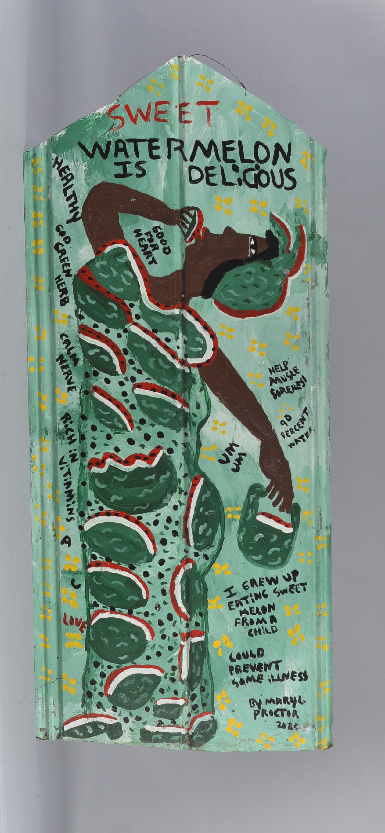 Mary Proctor Painting Sweet Watermelon (1 of 5)