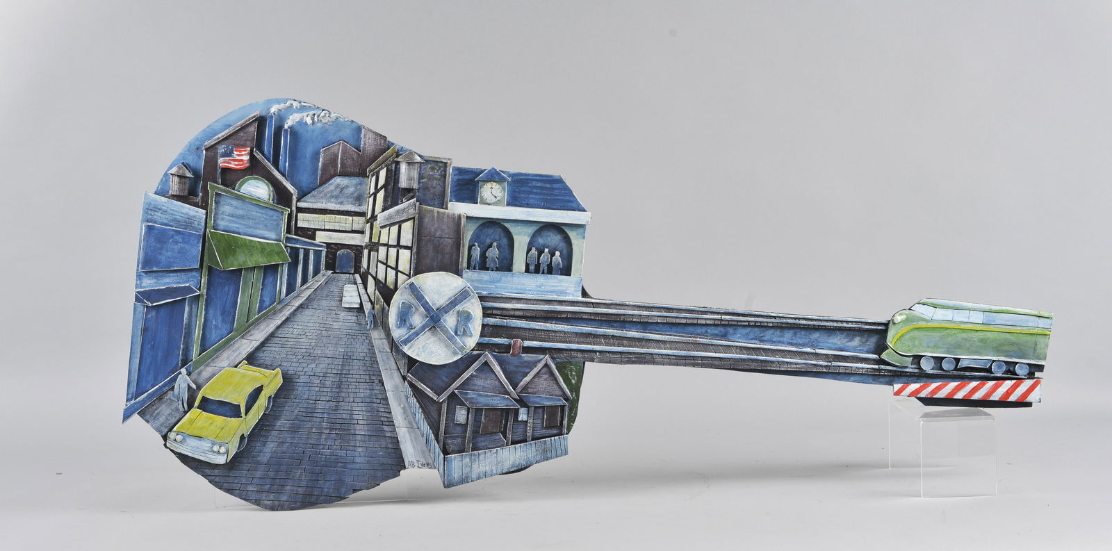 AB THE FLAGMAN Guitar Collage (1 of 3)