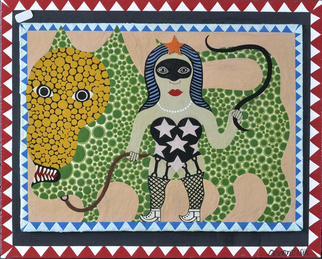 Levent Isik Folk Art Painting (1 of 4)