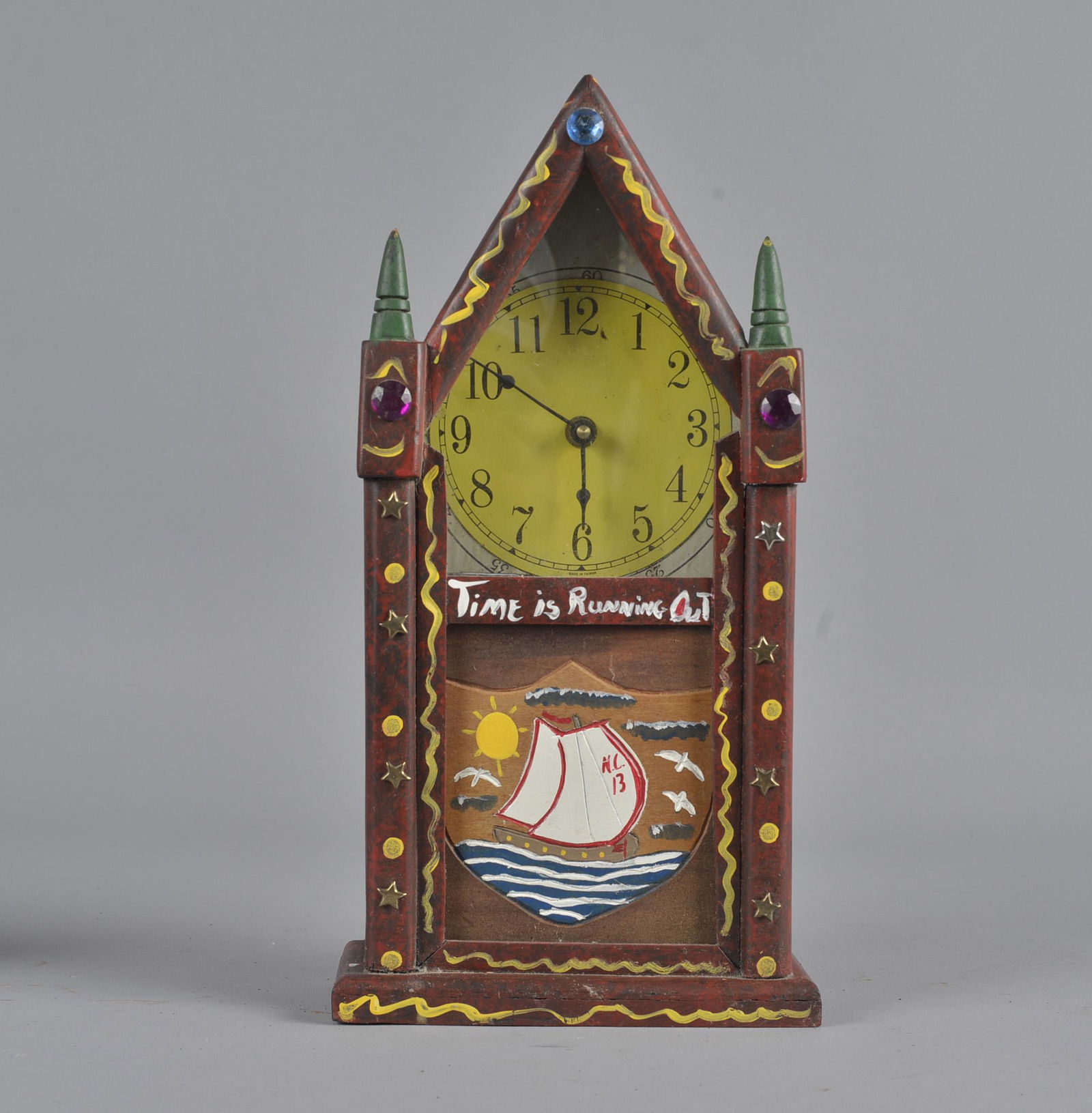 Benny Carter painted clock (1 of 4)