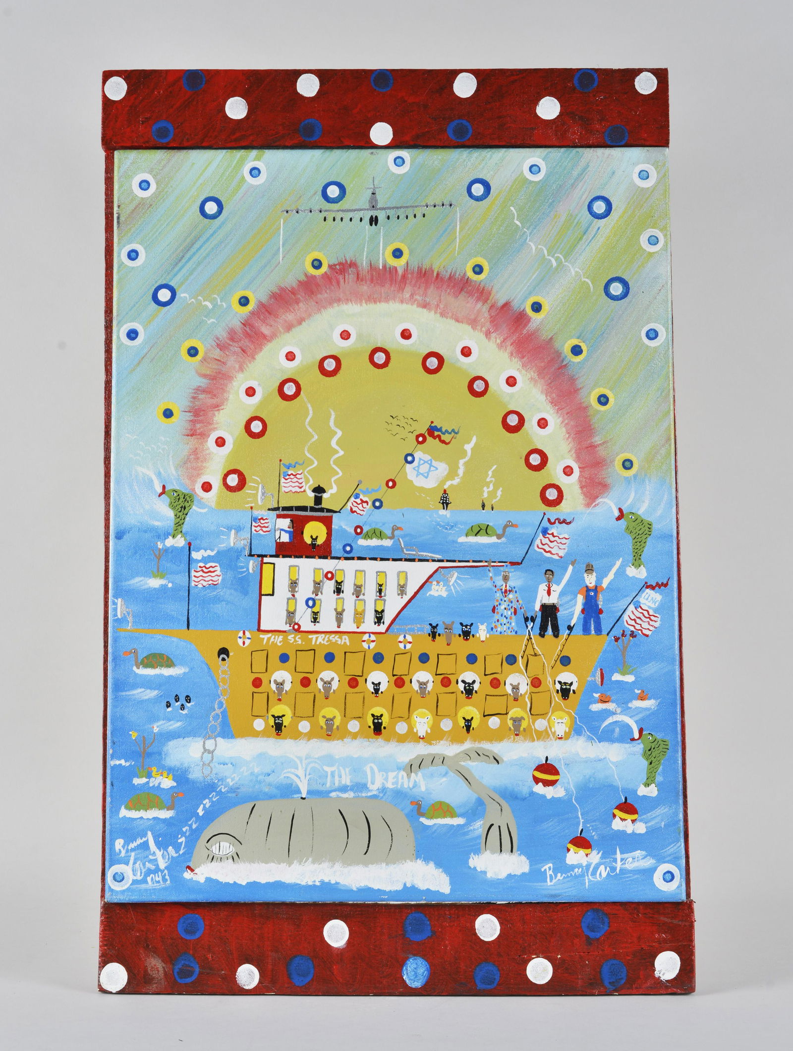 Benny Carter Folk Art Painting (1 of 6)