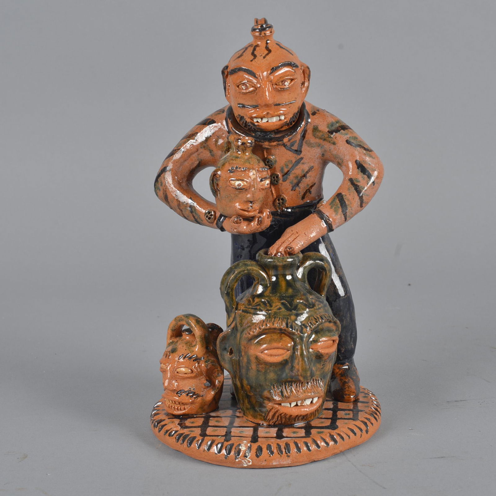 Billy Ray Hussey Pottery Figural (1 of 4)