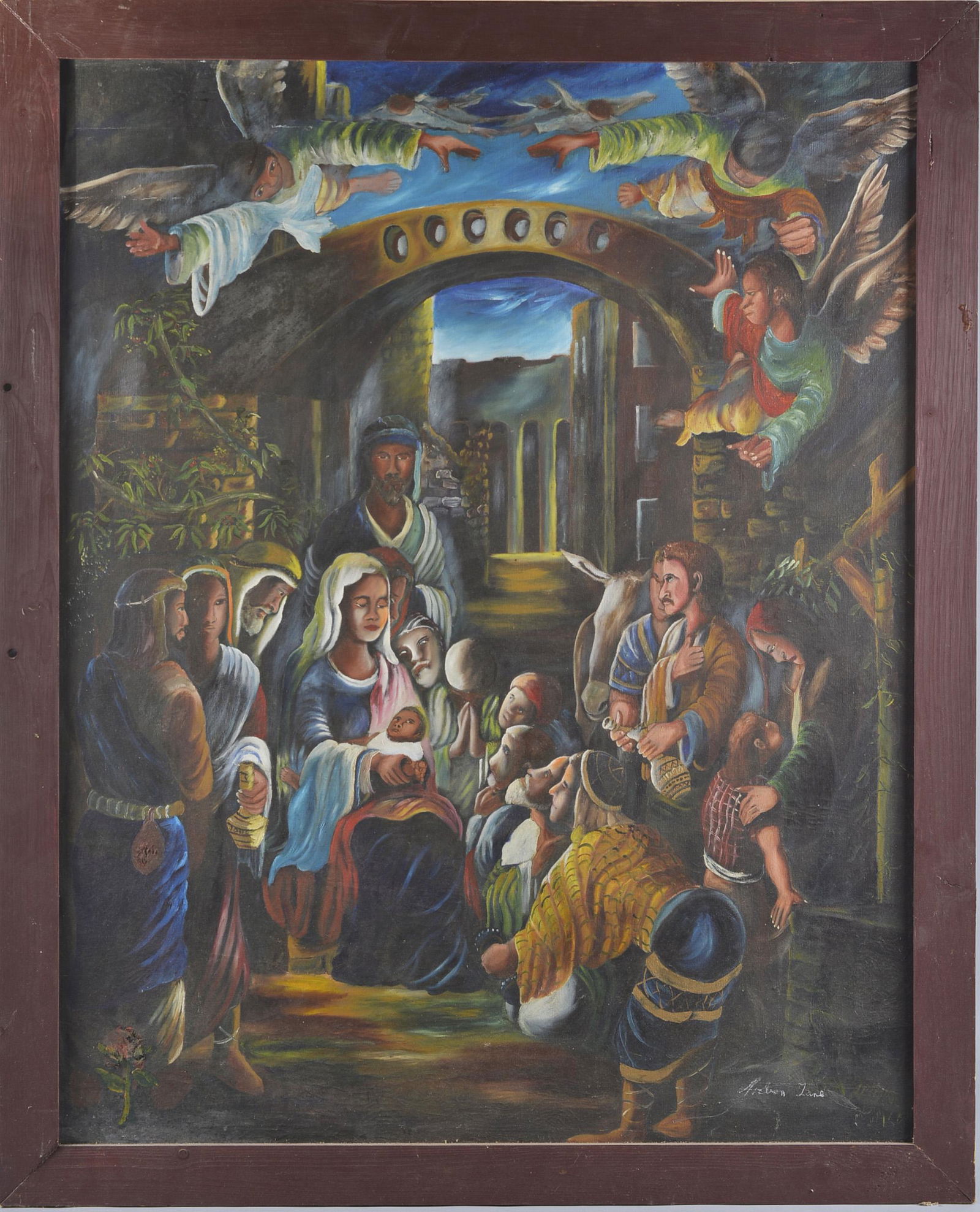 Arbon Lane African American Painting (1 of 4)