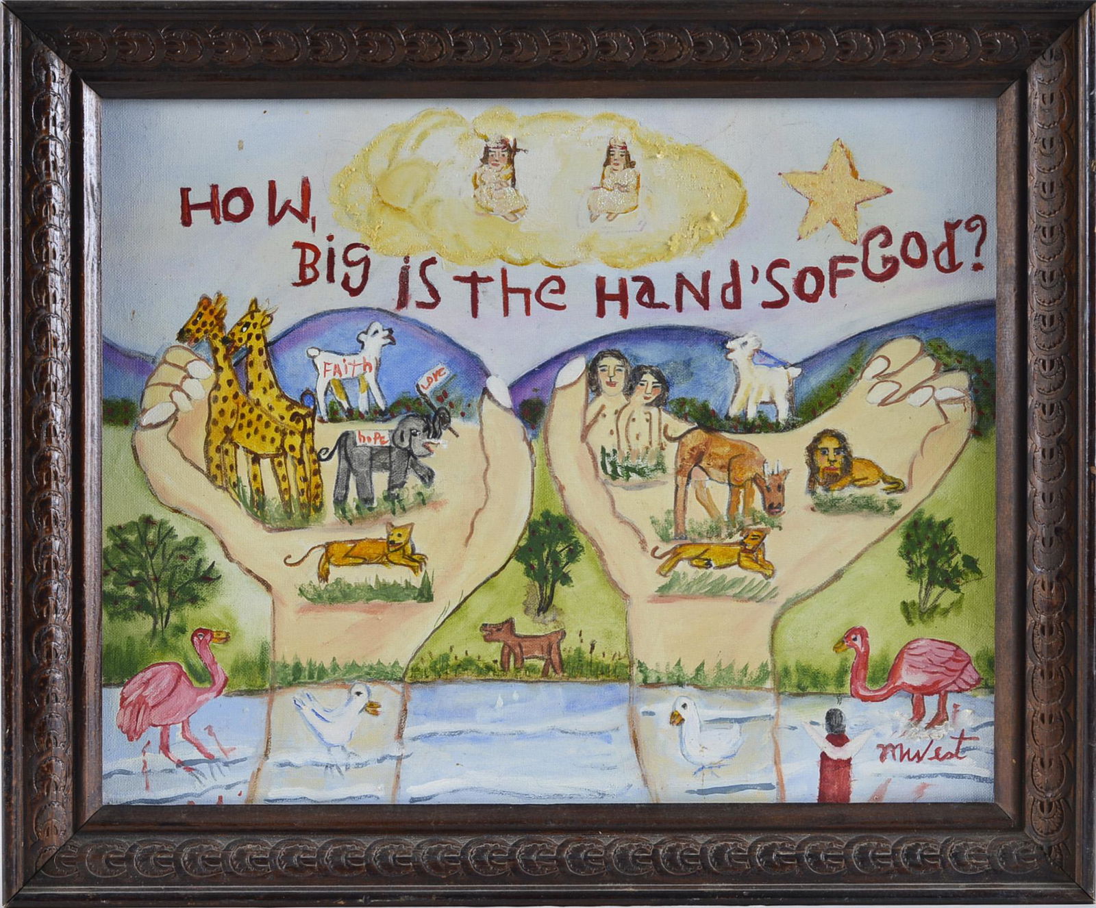 Myrtice West Painting (1 of 4)