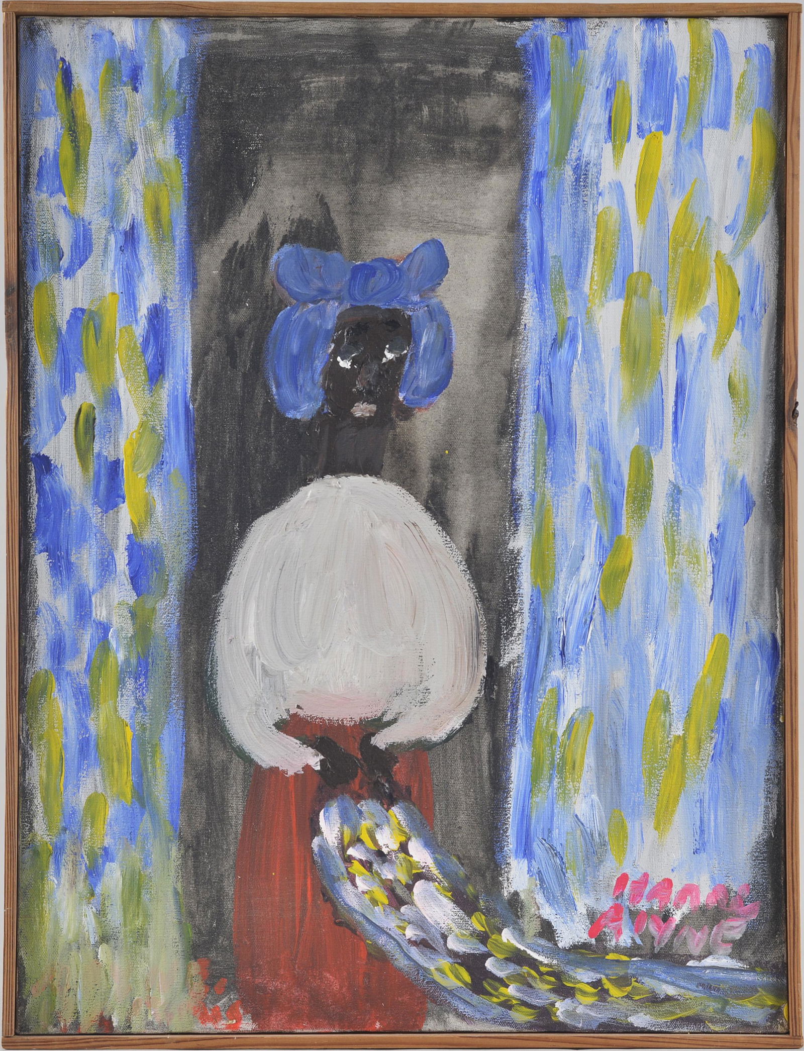 Alyne Harris Painting on Canvas (1 of 4)