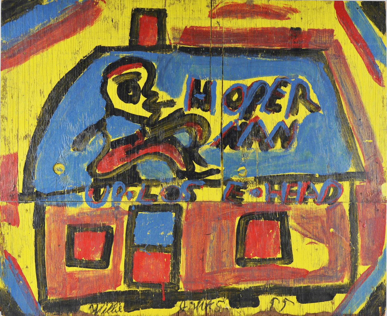 Willie Jinks Hoper Man Painting (1 of 4)