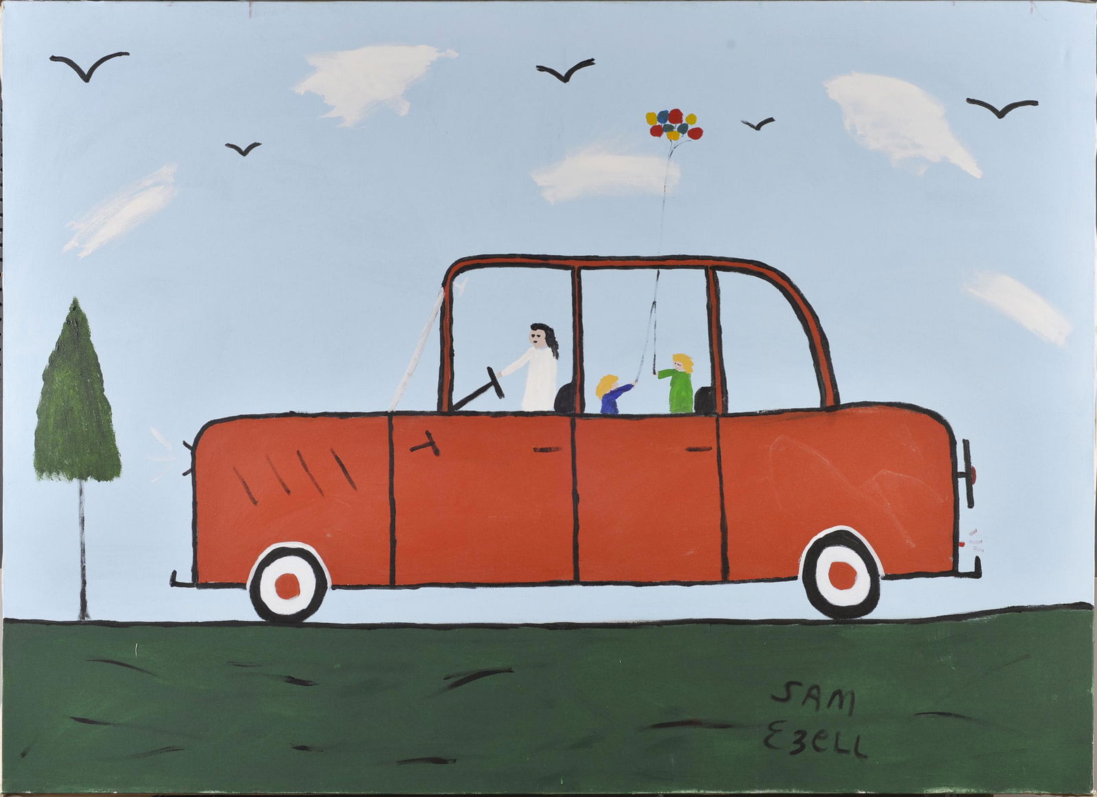 Sam Ezell Large Painting (1 of 4)