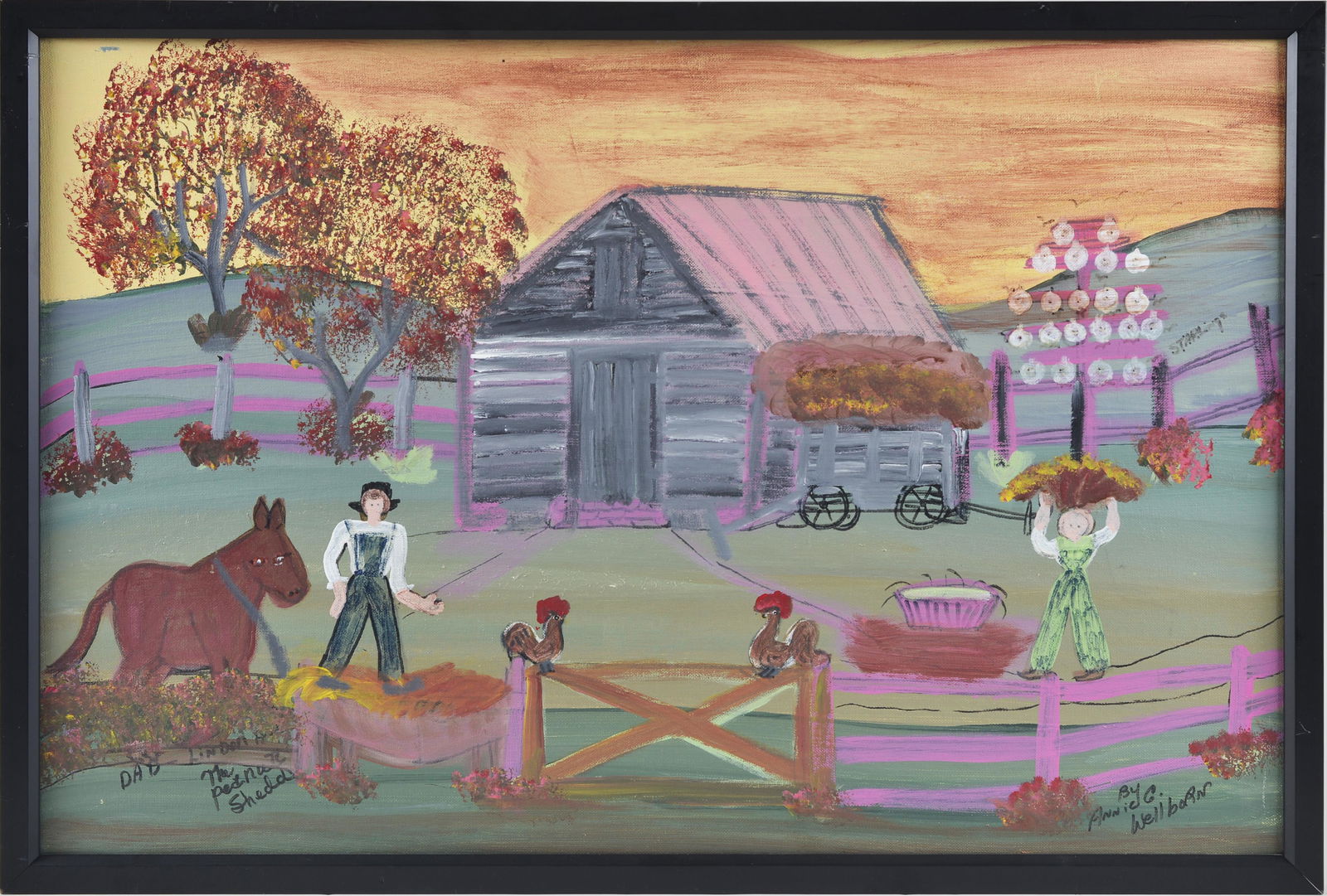 Annie Wellborn Painting (1 of 5)