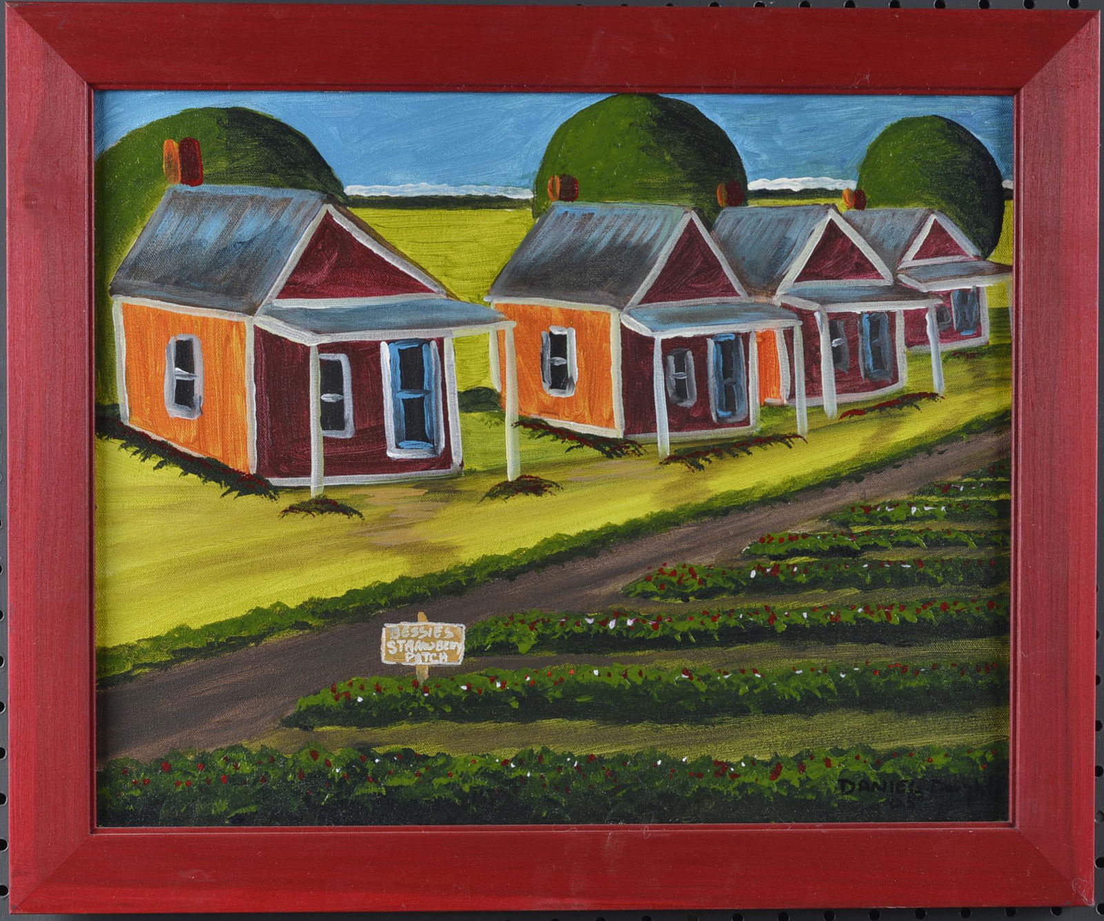 Daniel Doughty folk art painting (1 of 4)