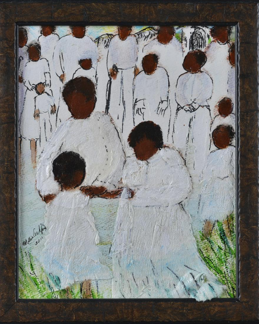 Nellie Ashford collage folk art (1 of 2)