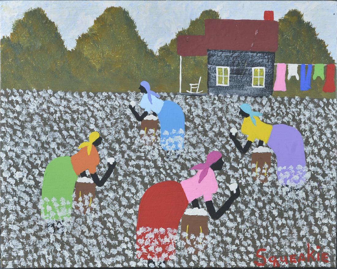 James "Squeakie" Stone folk art painting (1 of 3)