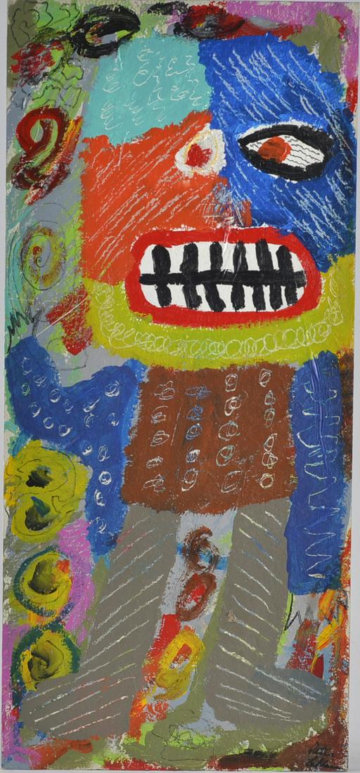 Peter LaPlaca folk art painting (1 of 1)