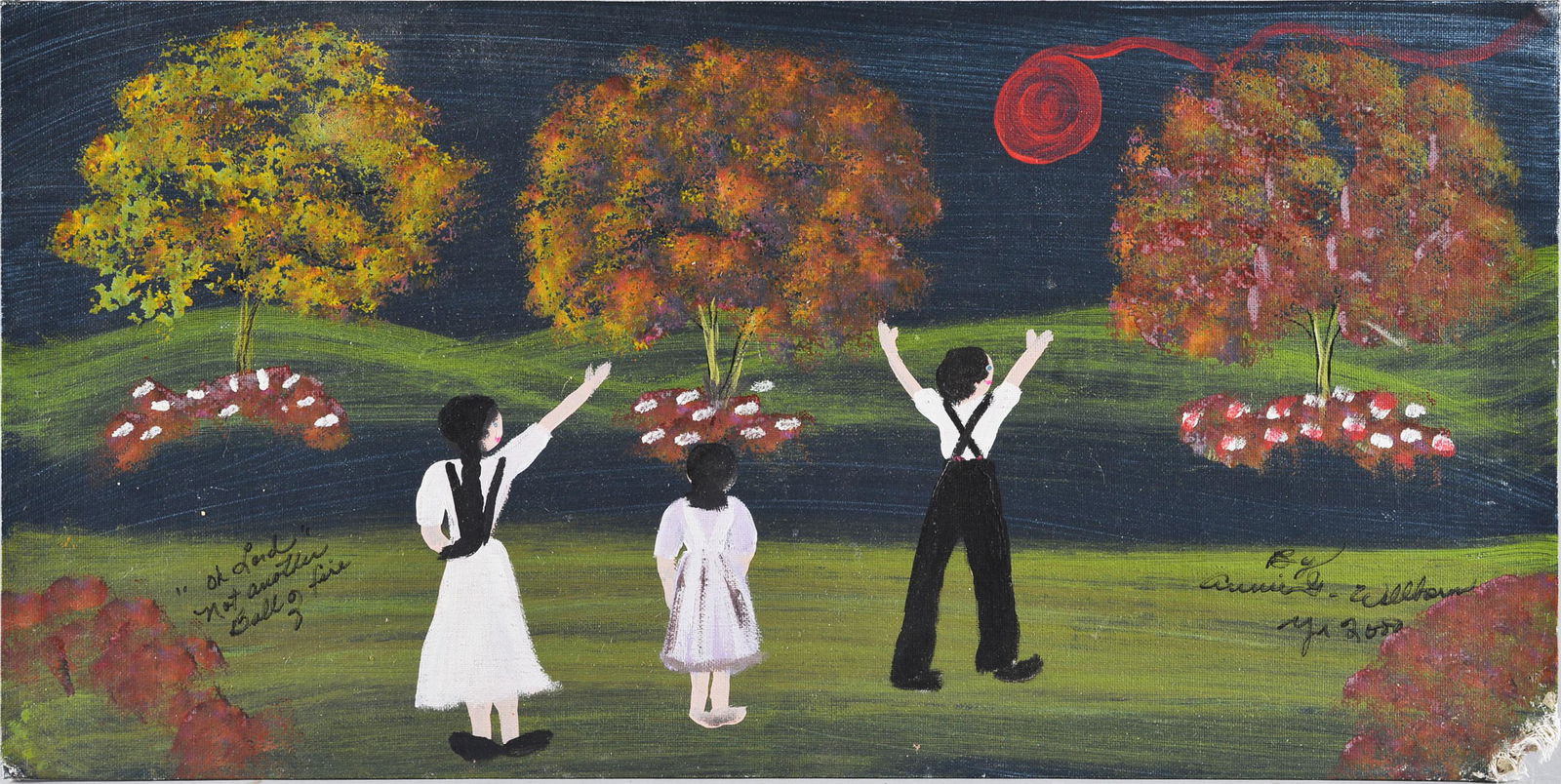 Annie Welborn Painting (1 of 3)