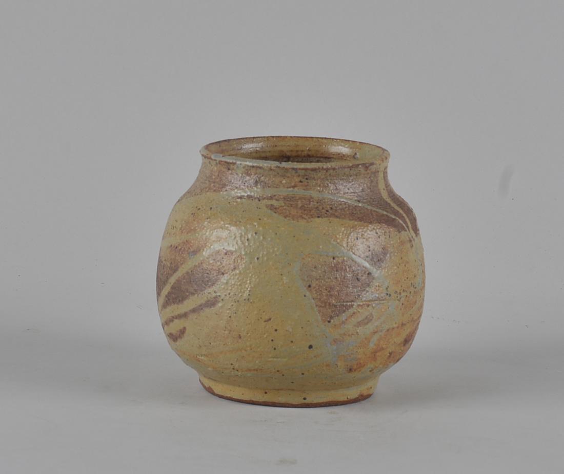 North Carolina Studio Pottery jar (1 of 3)