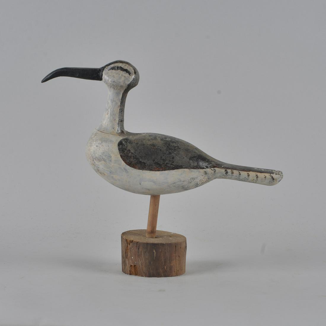 Quincy Scarborough Wooden Carved Curlew (1 of 3)