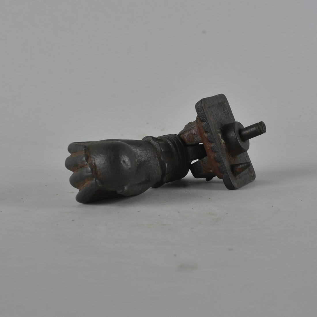 EARLY Cast Iron Door Knocker ca. 1850 (1 of 2)