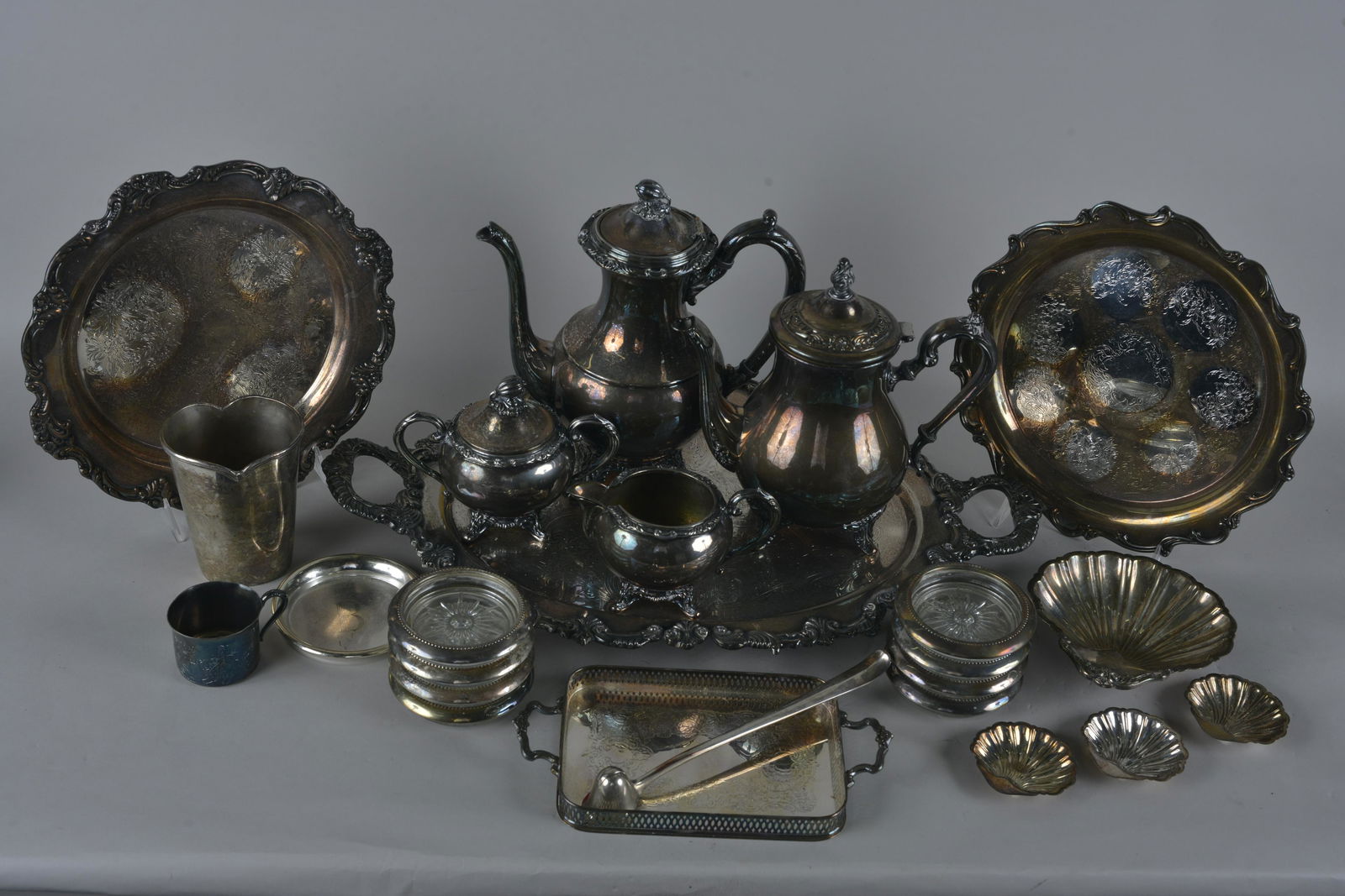Silver Plate Grouping (1 of 1)