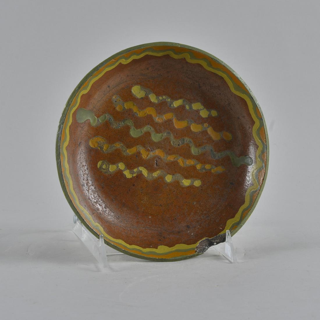 PA Slip Decorated Pie Plate (1 of 3)