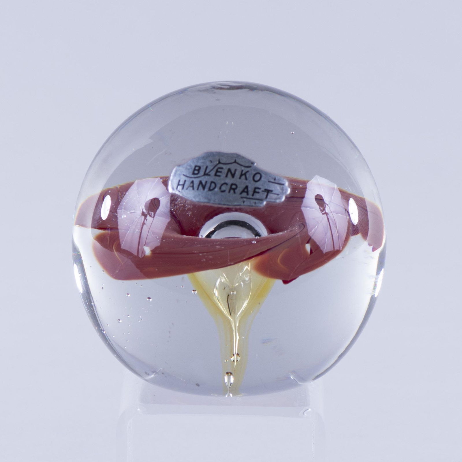 Blenko Glass Paperweight (1 of 1)