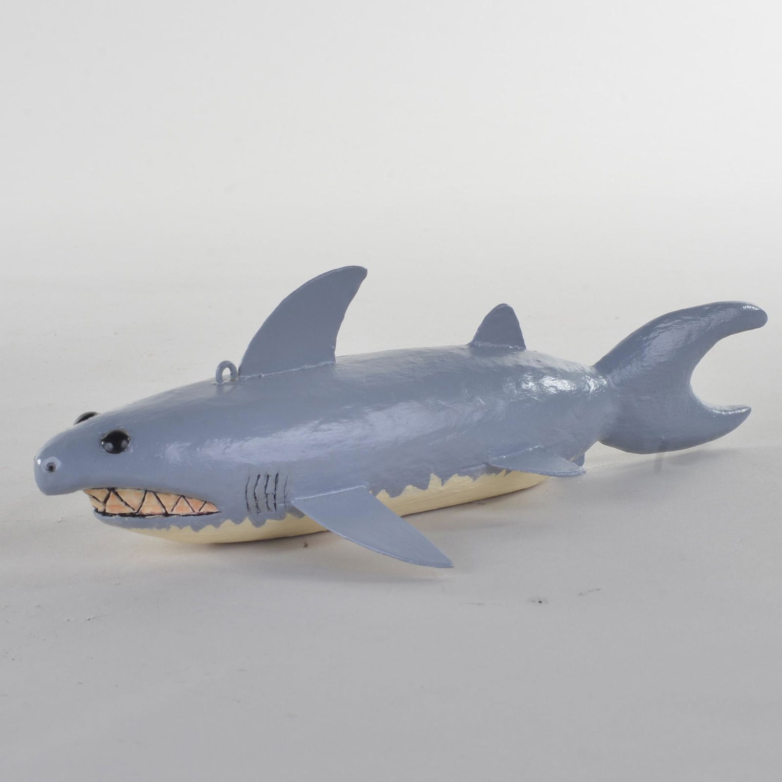 Ray Foster Wood Carved Folkart Shark (1 of 3)