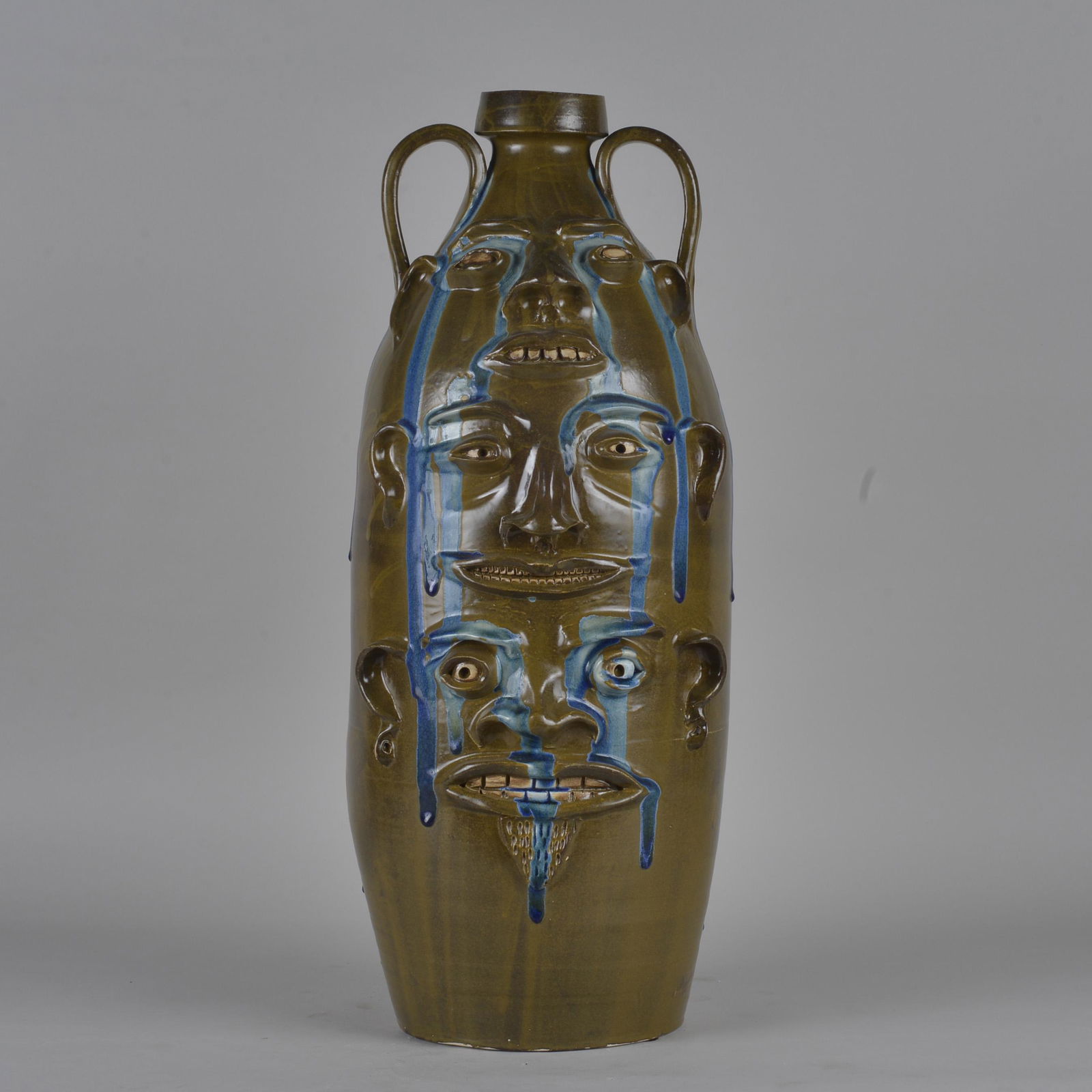 Randy Tobias Face Totem Jug (1 of 4)