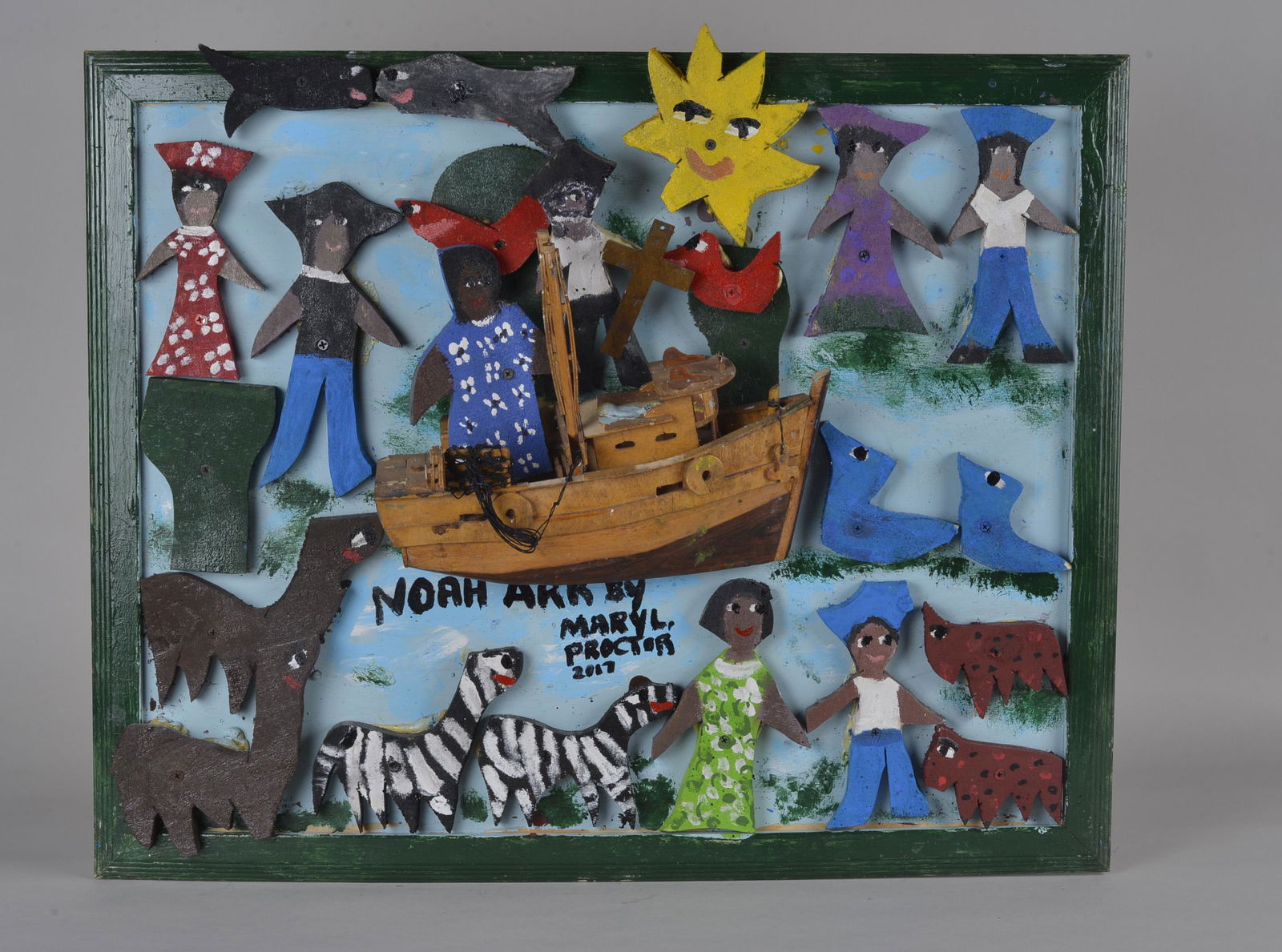 Mary Proctor Folk Art Collage (1 of 5)