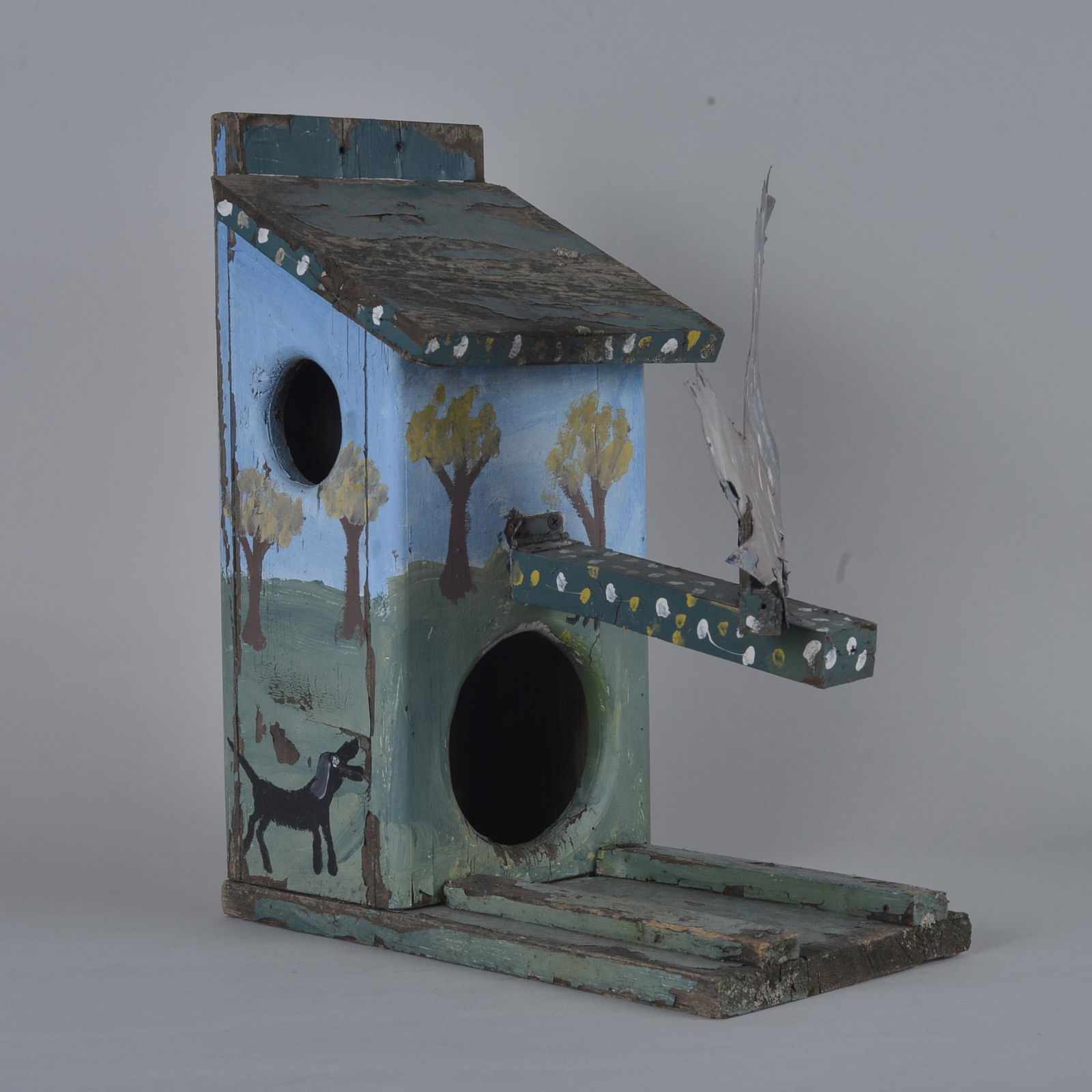 Sam the Dot Man Folk art (1 of 4)