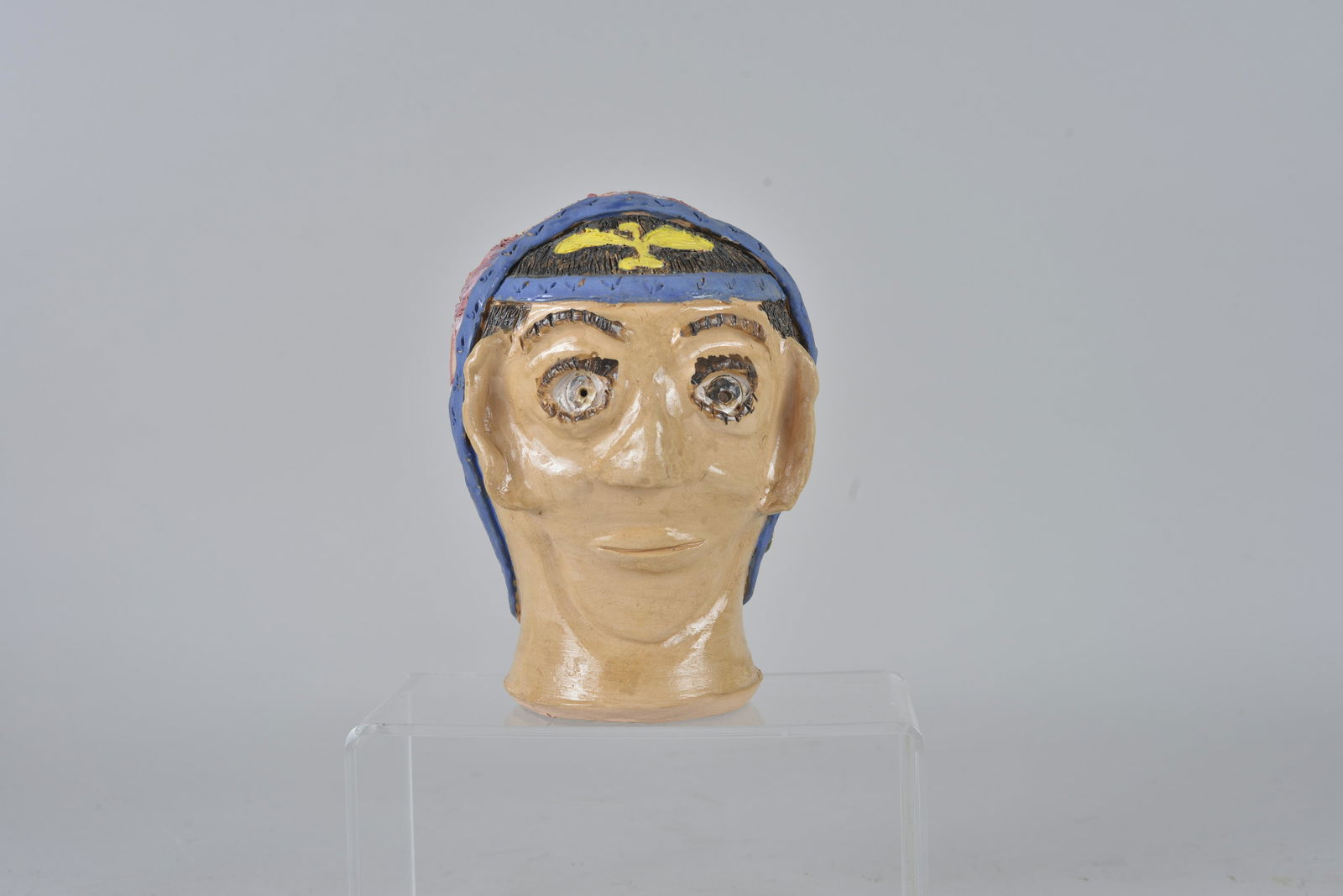 Bobby and Mary Ferguson Pottery Wig stand (1 of 4)