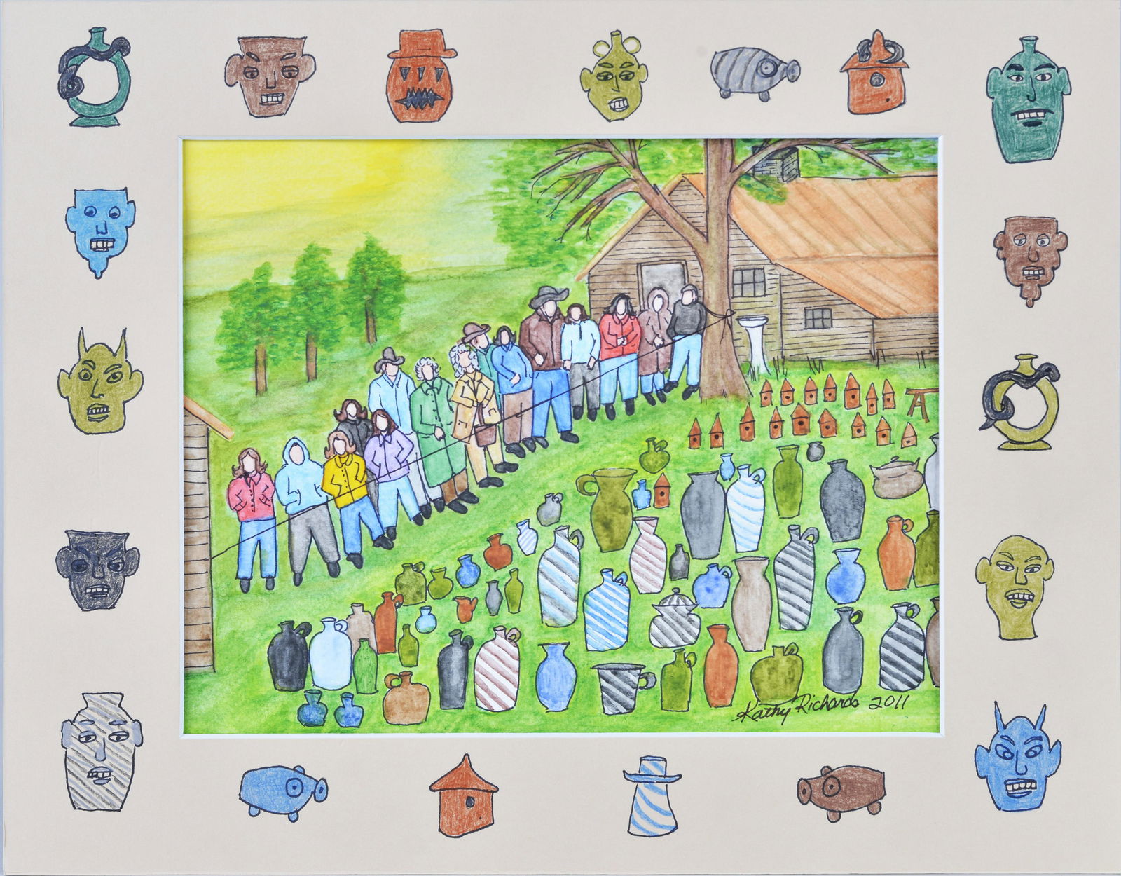 Kathy Richards Painting (1 of 3)