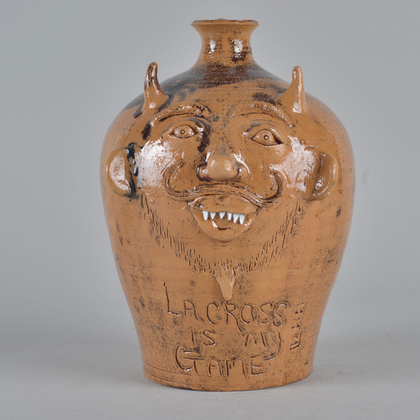 Ben Allman Devil Face Jug (1 of 6)