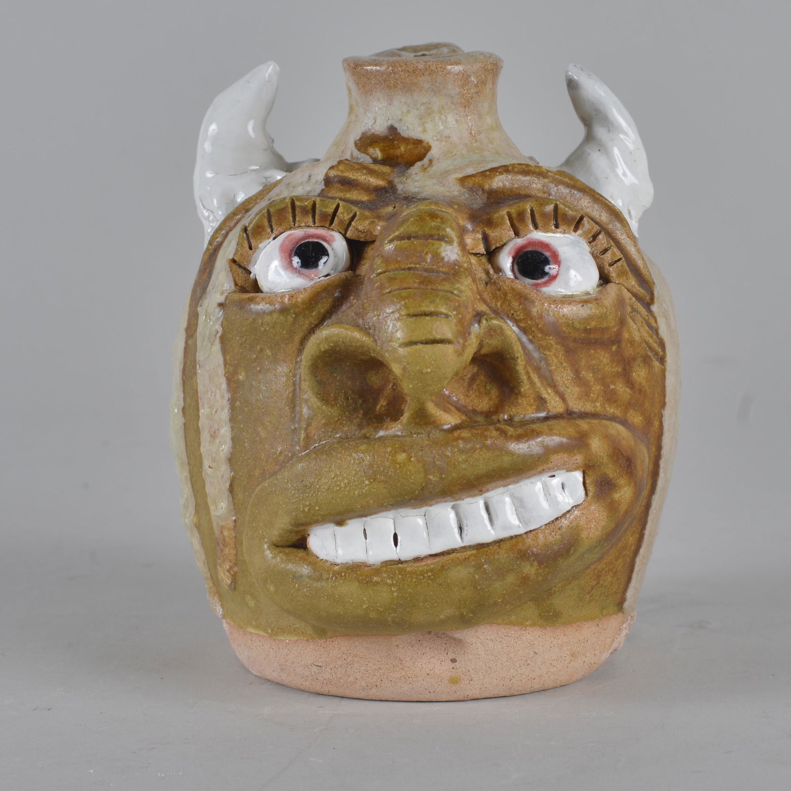 Mike Hanning Face Jug (1 of 5)