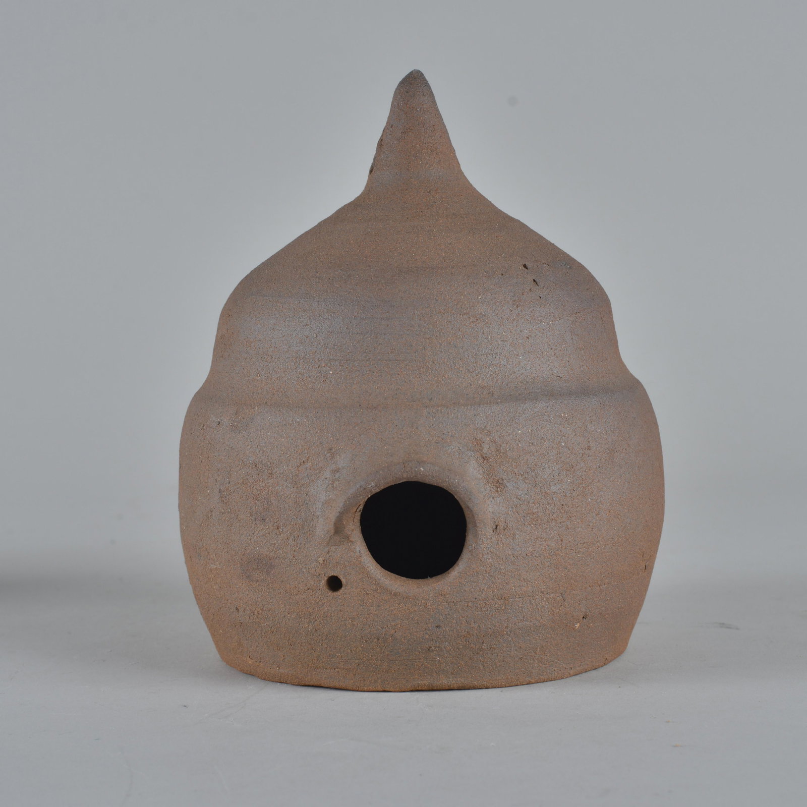 Michel Bayne NC Birdhouse: NC Birdhouse stamped BM 6"H