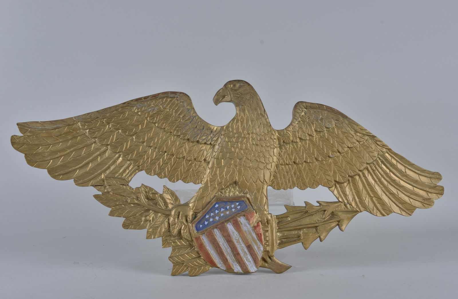 Burton F. Ames  carved Eagle (1 of 2)