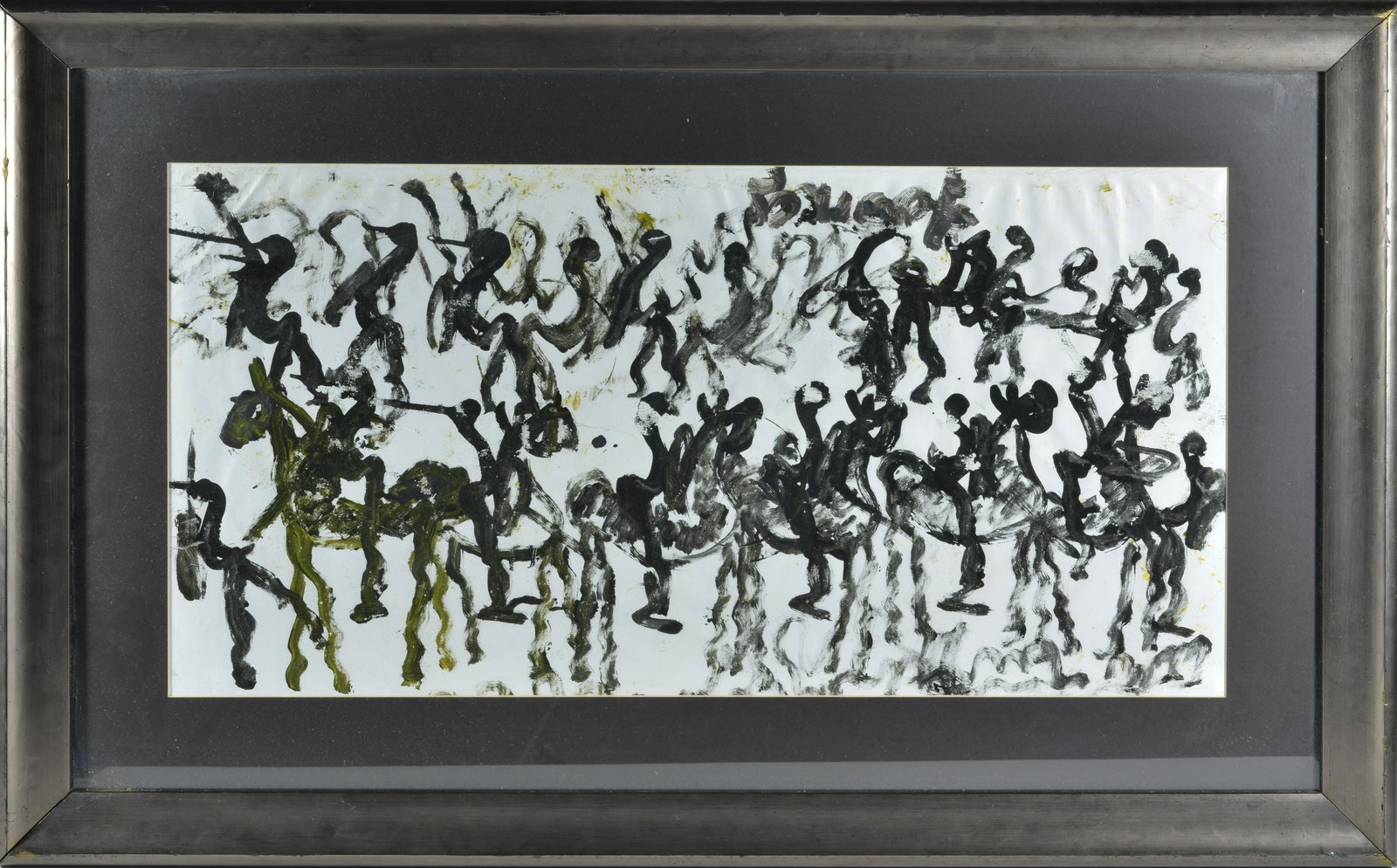 Purvis Young Outsider Art Painting (1 of 2)