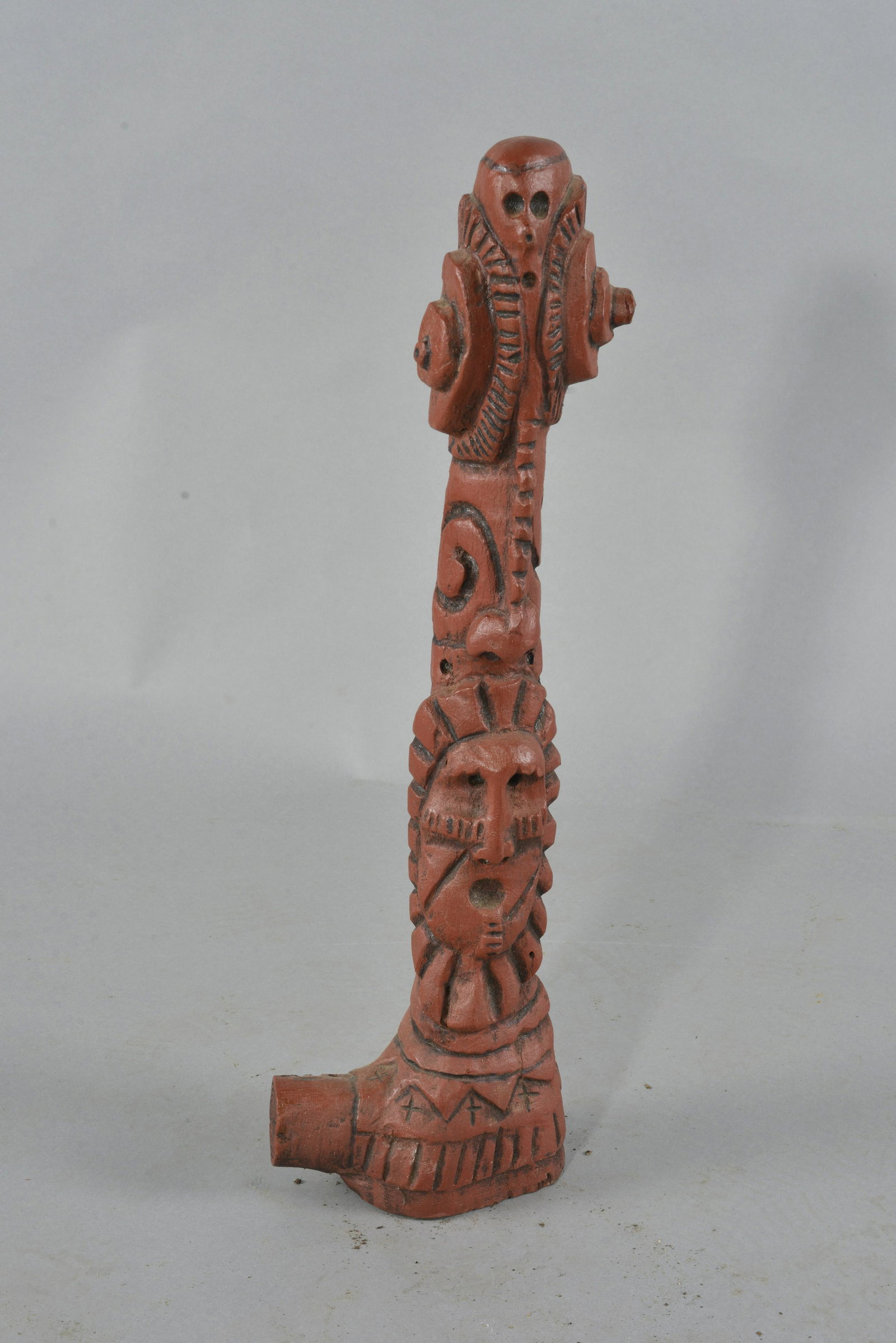 Carl "Otto" Long Folk Art Totem (1 of 3)