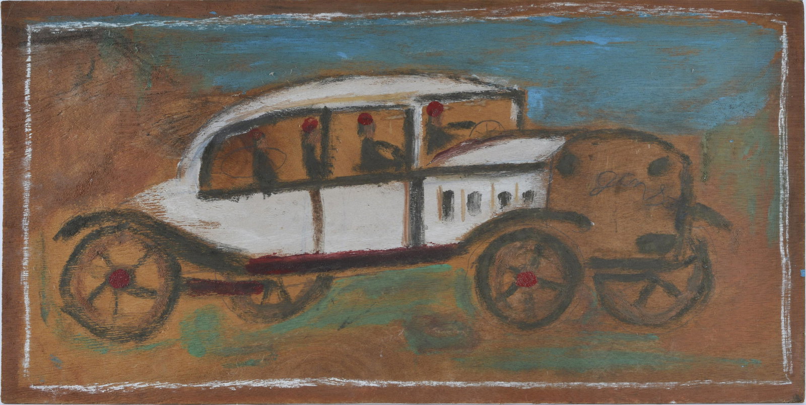 Jimmy Lee Sudduth Folkart Painting (1 of 4)