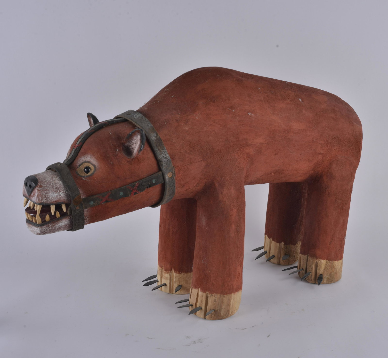 Ron S. Rodriguez Folkart Wood Carving -Bear (1 of 7)